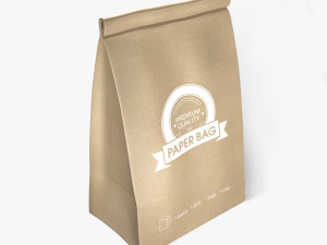 paper bag Modèle 3D