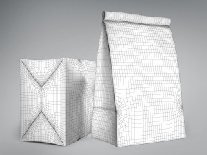 paper bag Modèle 3D