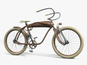 bicycle steampunk 3D Model