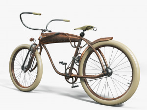 bicycle steampunk Model 3D