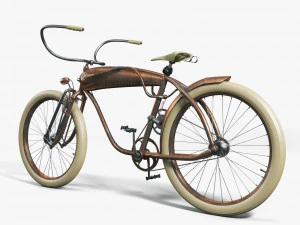 bicycle steampunk 3D Model