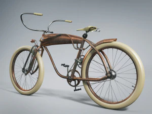 bicycle steampunk 3D Model