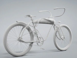 bicycle steampunk 3D Model