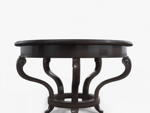 poker table Modèle 3D