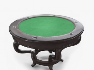 poker table Modèle 3D