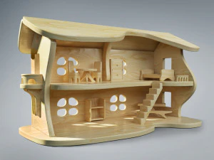house wooden 3D Model