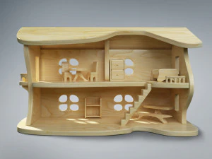 house wooden 3D Model