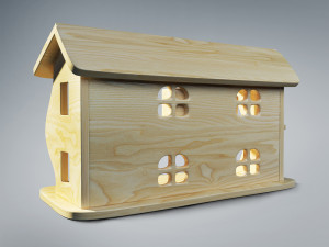 house wooden 3D Model