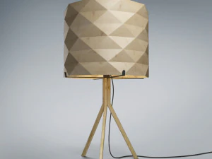 lamp wooden 3D Model