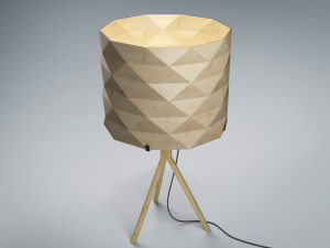 lamp wooden Modèle 3D
