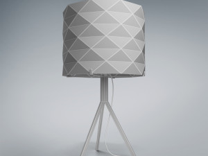 lamp wooden Modèle 3D