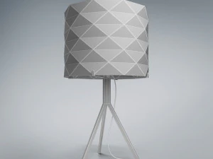 lamp wooden 3D Model