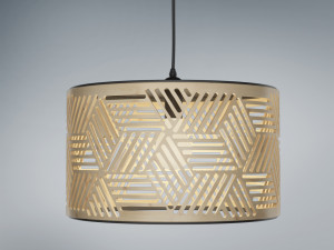 lamp wooden 2 3D Model