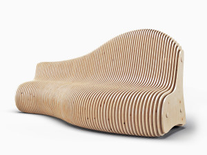 parametric bench 3D Model