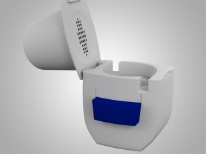 alenia asthma inhaler Modelo 3D
