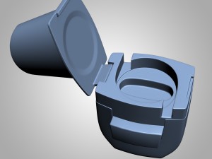 alenia asthma inhaler Modelo 3D