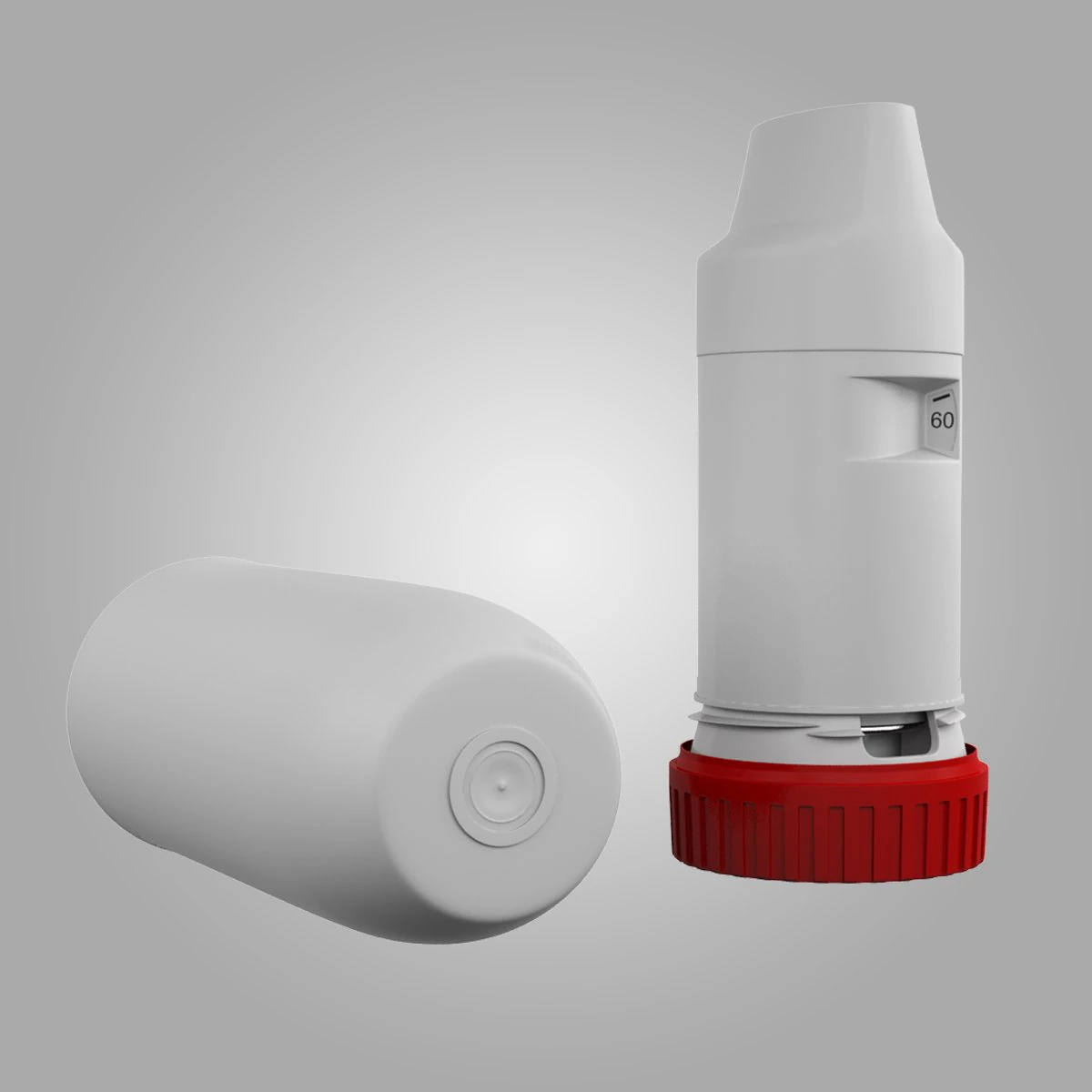 symbicort asthma inhaler 3D Model .c4d .max .obj .3ds .fbx .stl .blend 