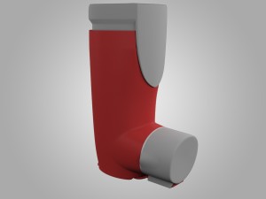 vannair asthma inhaler 3D Model