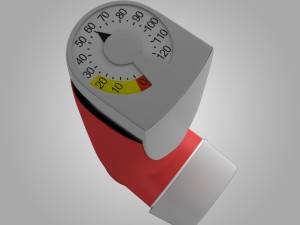 vannair asthma inhaler 3D Модель