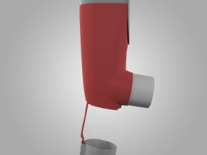 vannair asthma inhaler 3D Model