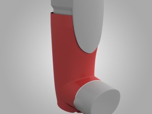 vannair asthma inhaler 3D Модель