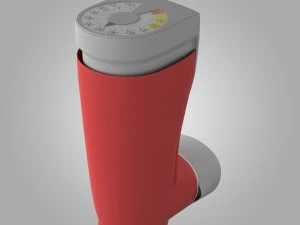 vannair asthma inhaler 3D Model