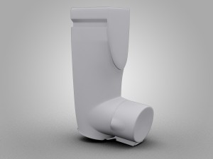 vannair asthma inhaler 3D Модель