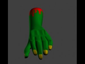 hand of zombie 3D Model