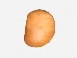bread white Modelo 3D