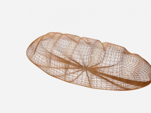bread white Modelo 3D