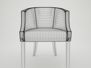 chair flower 3D Model