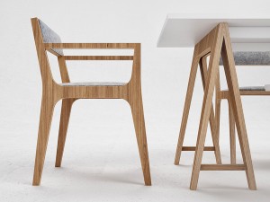 table chair bench odesd2 3D 모델