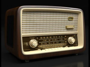 graetzvintageradio 3D Model