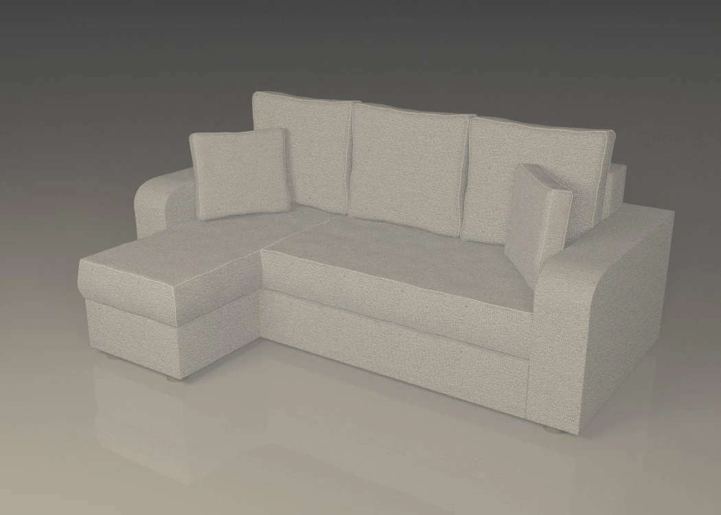 corner sofa 3D Model .c4d .max .obj .3ds .fbx .stl .blend 