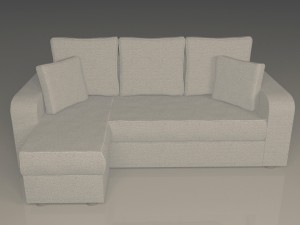 corner sofa 3D Modell