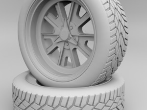 car drive shelby cobra 3D 模型
