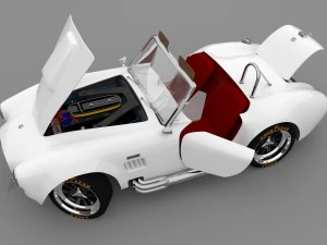 shelby cobra 427 s-c 1967 3D Model