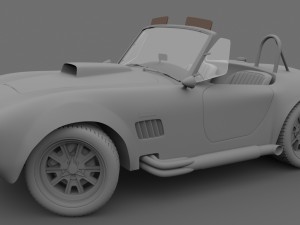 shelby cobra 427 s-c 1967 3D 모델