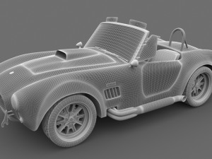 shelby cobra 427 s-c 1967 3D 모델