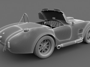 shelby cobra 427 s-c 1967 3D 모델