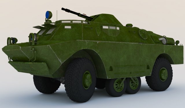 brdm 2 3D Model .c4d .max .obj .3ds .fbx .stl .blend 