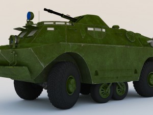 brdm 2 3D Model