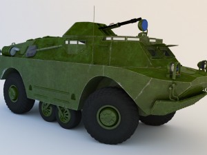 brdm 2 3D Model
