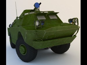 brdm 2 3D Model