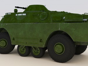 brdm 2 3D Model