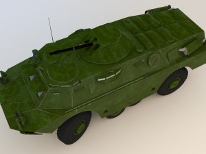 brdm 2 3D Model