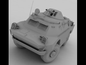 brdm 2 3D Model