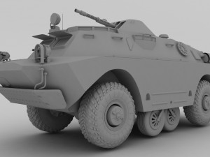 brdm 2 3D Model