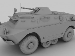 brdm 2 3D Model