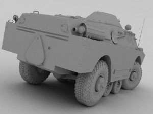 brdm 2 3D Model